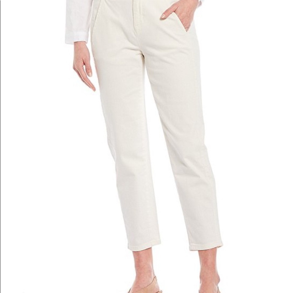 Eileen Fisher Women’s Organic Cotton Pants - Picture 2 of 11